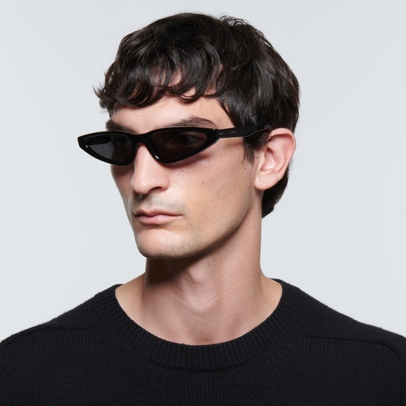 CELINE Graphic S231 Acetate Sunglasses in Black CL40231I NWOT main image 9